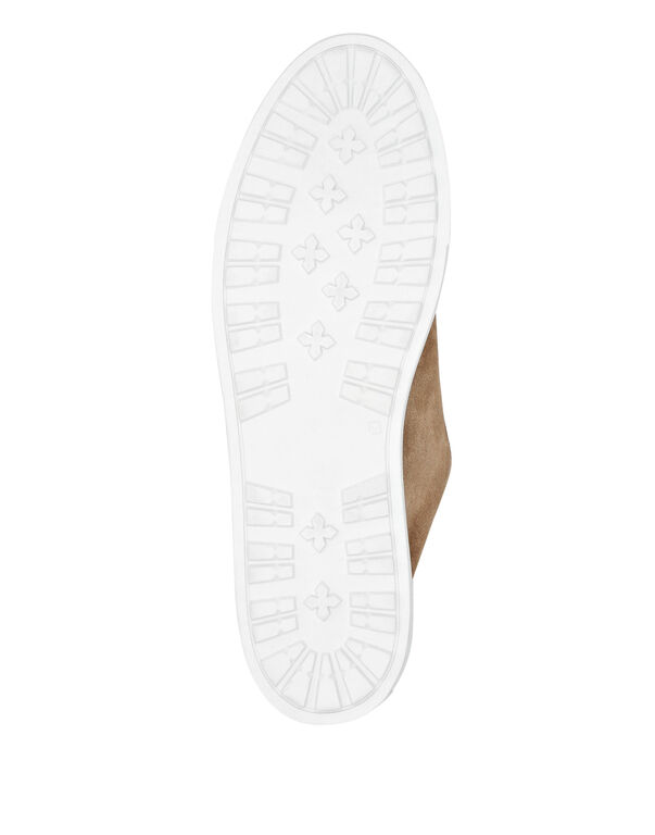 Shearling Lo-Top Sneakers