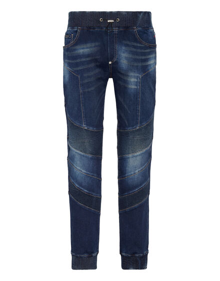 Denim Jogging Trousers