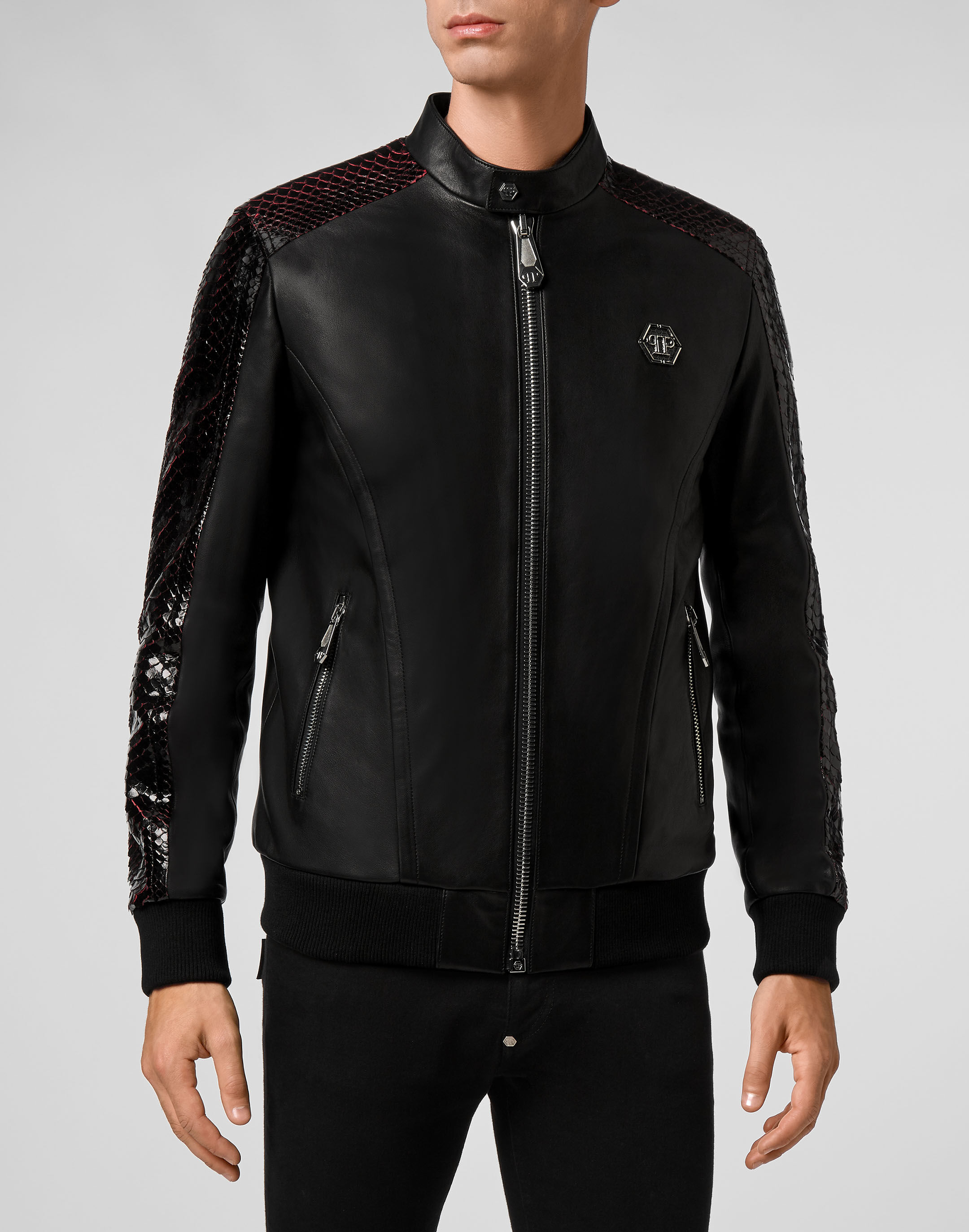 Leather Moto Jacket Luxury Secret Outlet